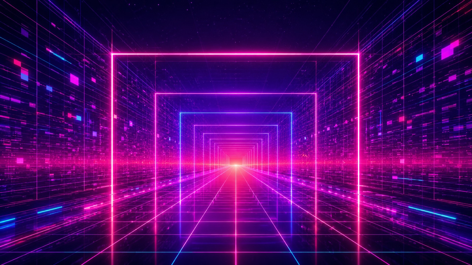 Synthwave artwork representing the Knowledge Retrieval System deployment pattern